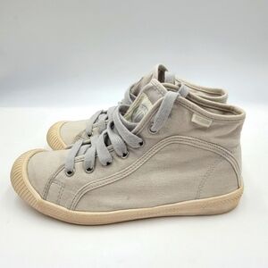 PALLADIUM Flex Lace Mid #93303081 Lunar Rock (Light Gray) Canvas Shoe Womens 6.5